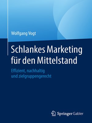 cover image of Schlankes Marketing für den Mittelstand